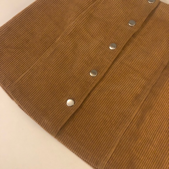 Corduroy mini skirt - Picture 3 of 5